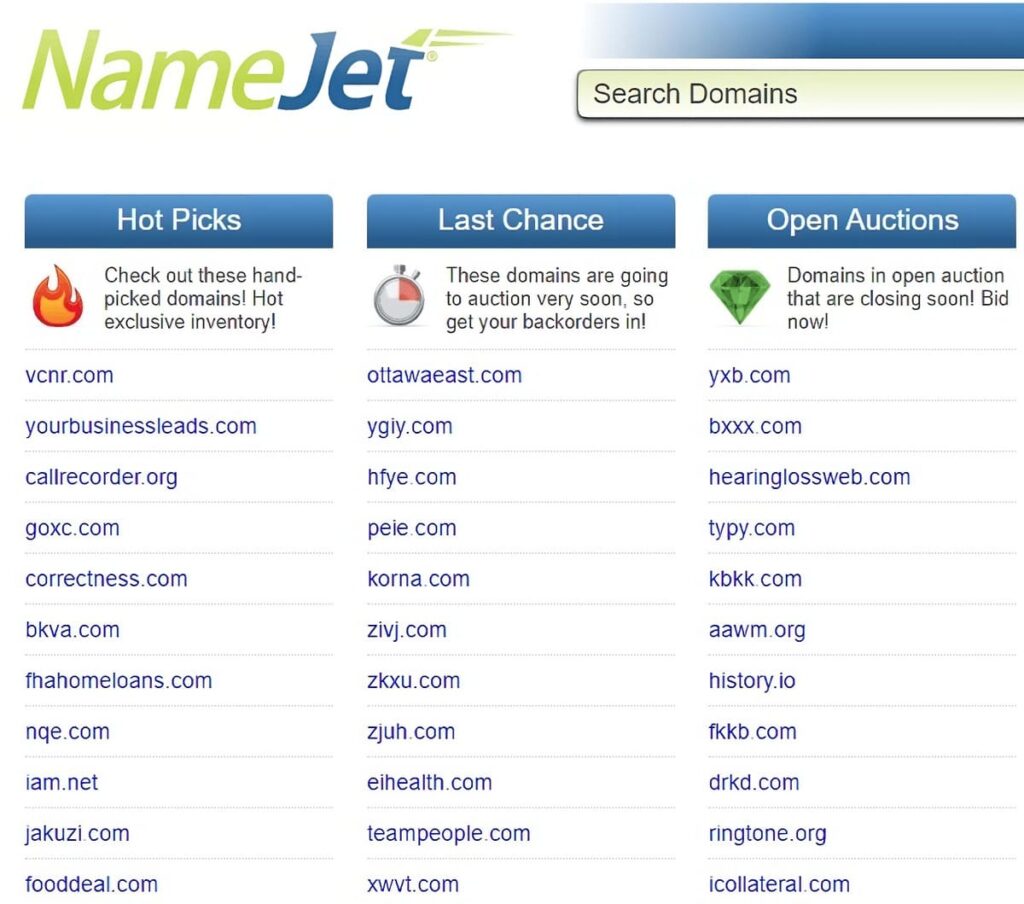 namejet