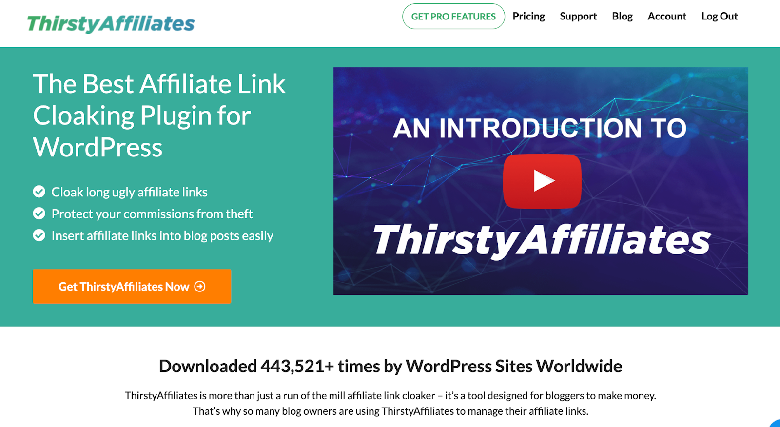 thirsty affiliate for making your freelance affiliate marketing journey easy