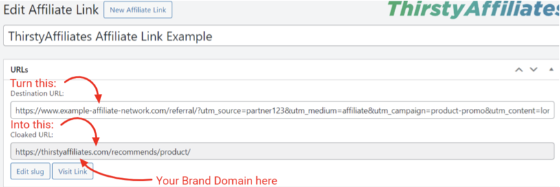 link tracking with thirsty affiliate is one the amazing affiliate link building strategies 