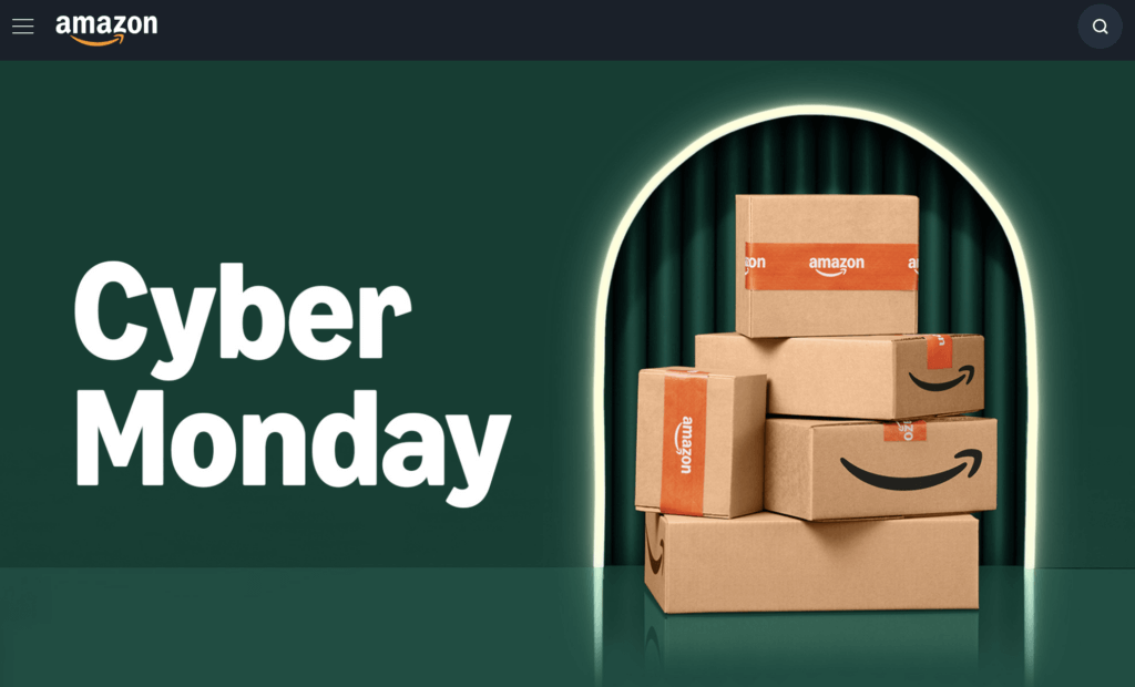 amazon cyber monday