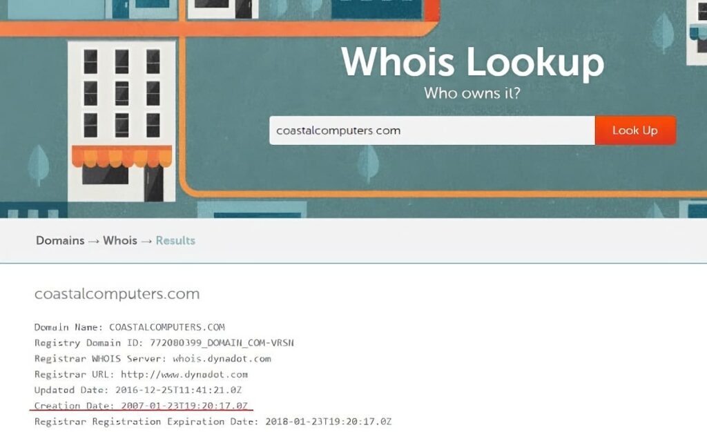 whois lookup