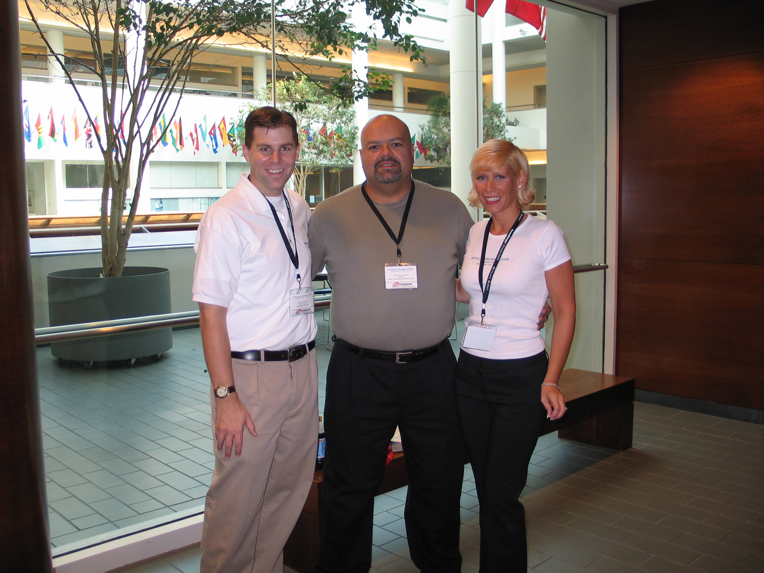 Shawn Collins, Andy Rodriguez and Missy Ward