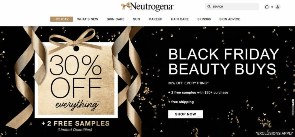 Neutrogena black friday