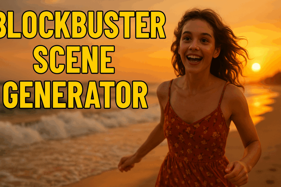 I Built a Tool for Google Veo Prompts—And It Changed Everything (Seriously) free tools blockbuster googe veo 3 scene generator.